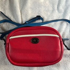 Coach small leather crossbody